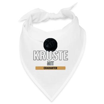 Sauerteigbrot Geschenk für Hobbybäcker mit Stil - Bandana - Weiß - Vorne