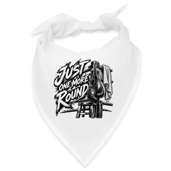 NUR NOCH EINE RUNDE. - Bandana - Weiß - Vorne