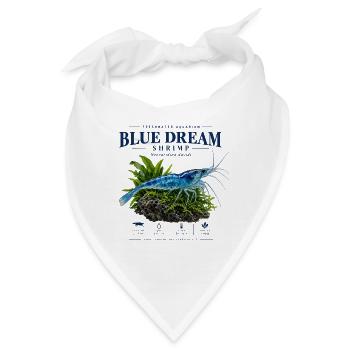 Blue Dream Shrimp - Bandana - Weiß - Vorne