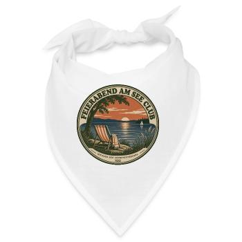 Feierabendsee - Bandana - Weiß - Vorne