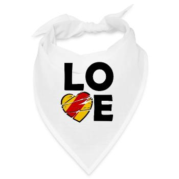 Mein liebes Badnerland - Bandana - Weiß - Vorne