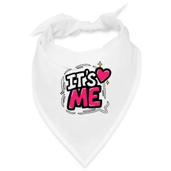 GEN Z ZITATE – Es ist eine kühne Botschaft der Selbstliebe - Bandana - Weiß - Vorne