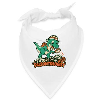 Future Paleontologist / Dino Forscher - Bandana - Weiß - Vorne
