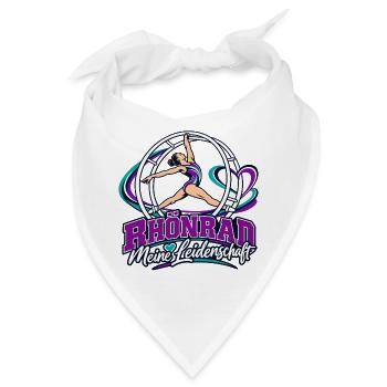 Rhönrad Leidenschaft: Kraftvolle Gymnastik - Bandana - Weiß - Vorne