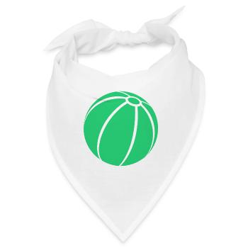 Beachball - Bandana - Weiß - Vorne