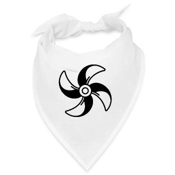 Bootspropeller - Bandana - Weiß - Vorne