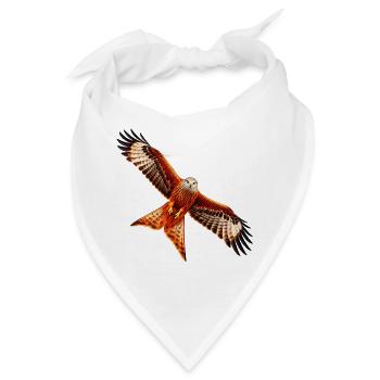 Roter Milan - Bandana - Weiß - Vorne