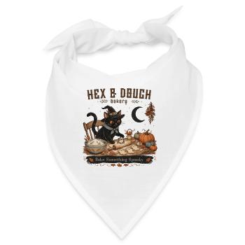 Hex & Dough Backen etwas Unheimliches - Bandana - Weiß - Vorne