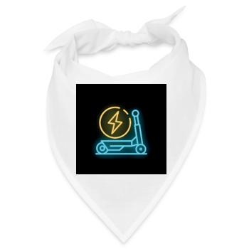Neon Blitz Scooter - Bandana - Weiß - Vorne
