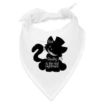 But Reality is… (Bella Donna‘s wicked world) - Bandana - Weiß - Vorne
