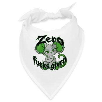 Zero fucks given (Bella Donna‘s wicked world) - Bandana - Weiß - Vorne
