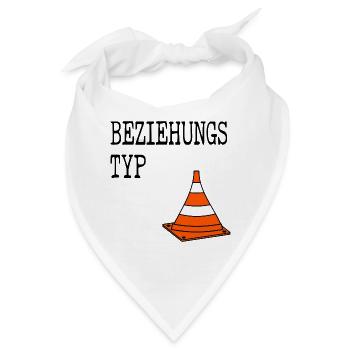 Beziehungstyp Pylone - Bandana - Weiß - Vorne