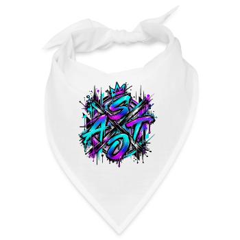 SATO – Street Art Edition 🎨🔥 - Bandana - Weiß - Vorne