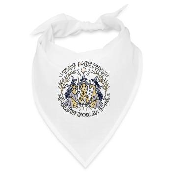Hexenrunde - Bandana - Weiß - Vorne
