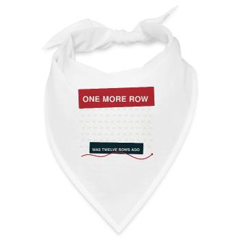Stricken – eine weitere Reihe war vor zwölf Reihen - Bandana - Weiß - Vorne