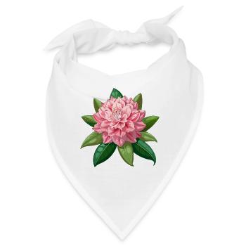 Rhododendronblüte - Bandana - Weiß - Vorne