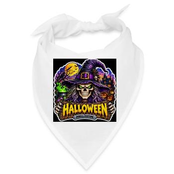 SkullCostume – Halloween-Ausgabe: Die Hexe - Bandana - Weiß - Vorne