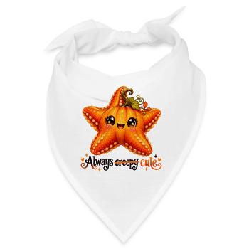 Fuchsfisch-Seestern - Bandana - Weiß - Vorne