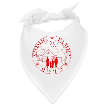 Familienheim-Emblem - Bandana - Weiß - Vorne