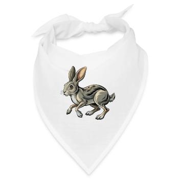Running Rabbit - Bandana - Weiß - Vorne