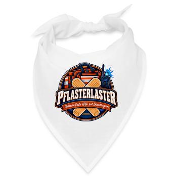 Pflasterlaster Erste Hilfe Badge - Bandana - Weiß - Vorne