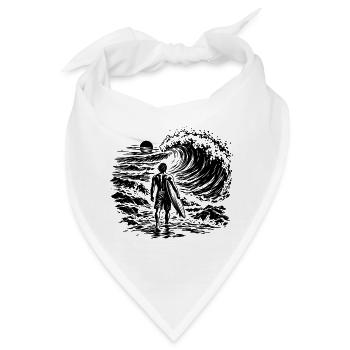 Surfer Boy  - Bandana - Weiß - Vorne