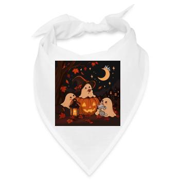 The Cozy Haunting - Bandana - Weiß - Vorne
