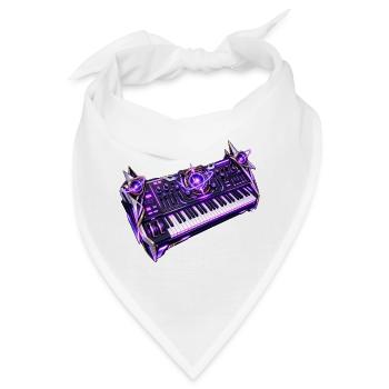 Cosmic Core Synth - Bandana - Weiß - Vorne
