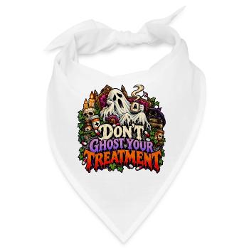 Unheimliche Geisterbehandlung - Bandana - Weiß - Vorne