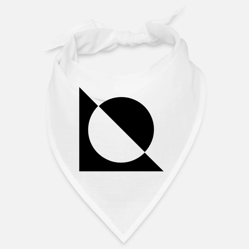 Noir et blanc Bandana