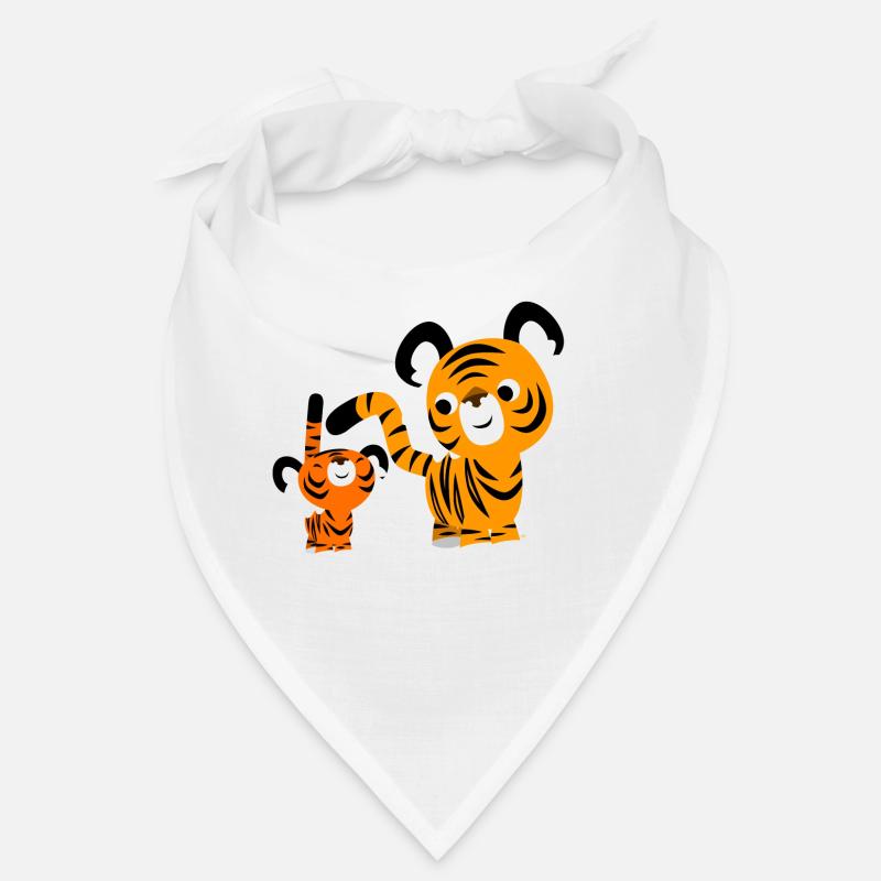 Kleine und große Tiger von Cheerful Madness!! Bandana