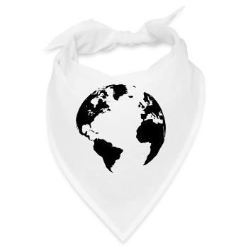 Mutter Erde - Bandana - Weiß - Vorne
