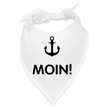 MOIN Anker 2- - Bandana - Weiß - Vorne