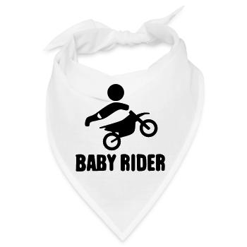 Baby Rider  - Bandana - Weiß - Vorne
