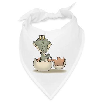 Aligator - Bandana - Weiß - Vorne