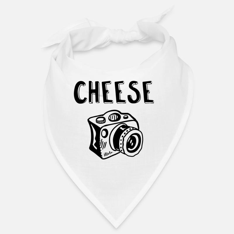 Say Cheese Camera Photographe Comic Gift Art Bandana