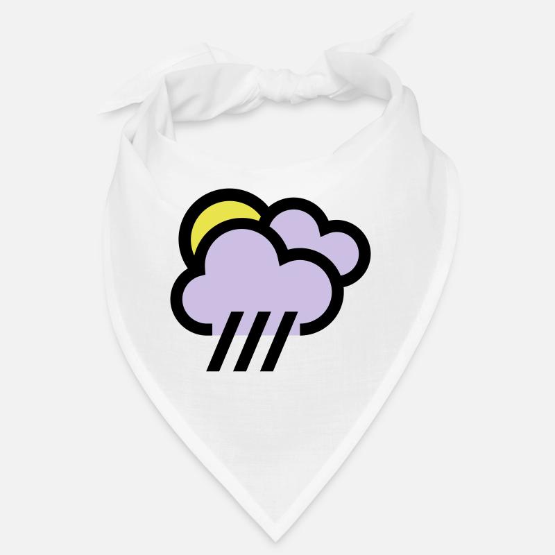 nuageux avec icône de chills icône météo Bandana
