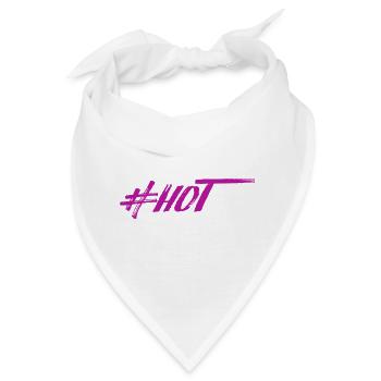 #HOT - Bandana - Weiß - Vorne