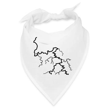 Blitz - Bandana - Weiß - Vorne