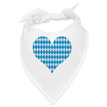 Bayern - Bandana - Weiß - Vorne