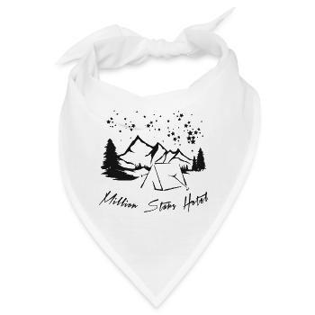 Million Stars Hotel - Bandana - Weiß - Vorne