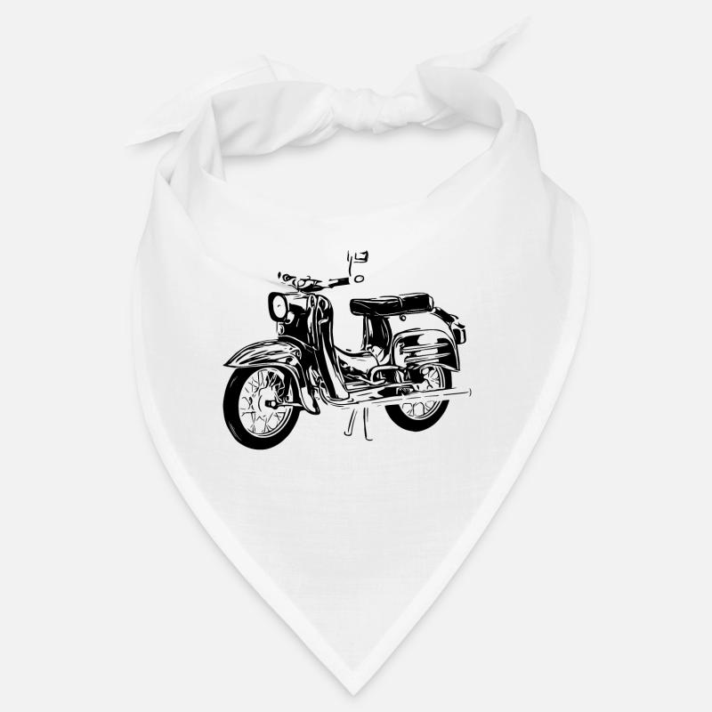 Simson Schwalbe - Bandana - Weiß