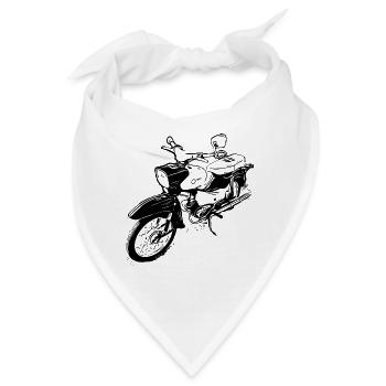 Simson Star - Bandana - Weiß - Vorne