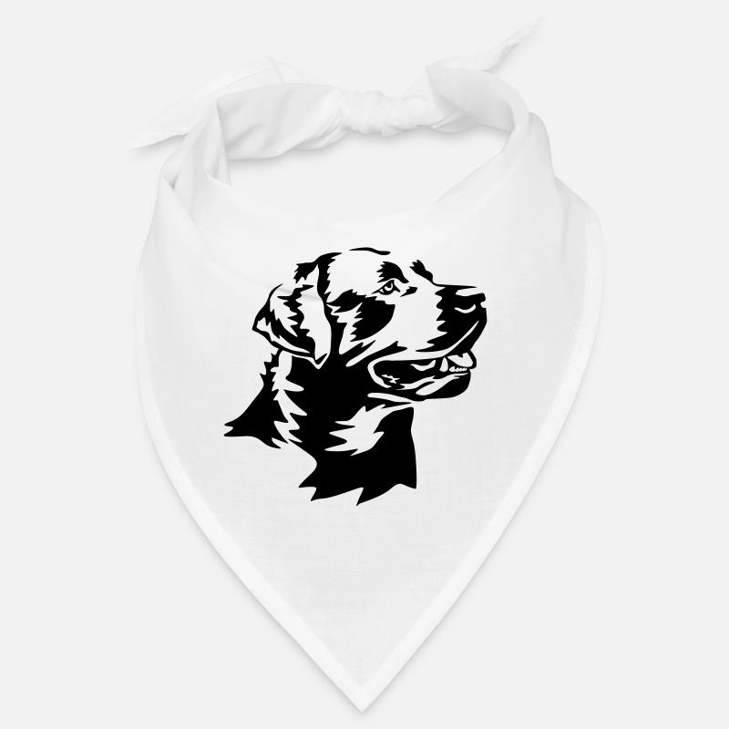Labrador Kopf Bandana