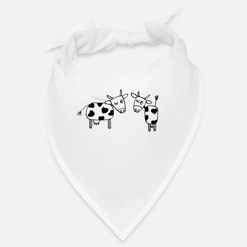 zwei Kühe Bandana