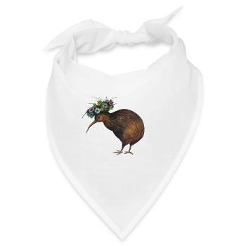 Kiwi - Bandana - Weiß - Vorne
