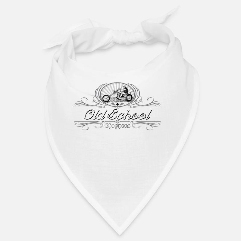 Old School Choppers - Bandana - Weiß