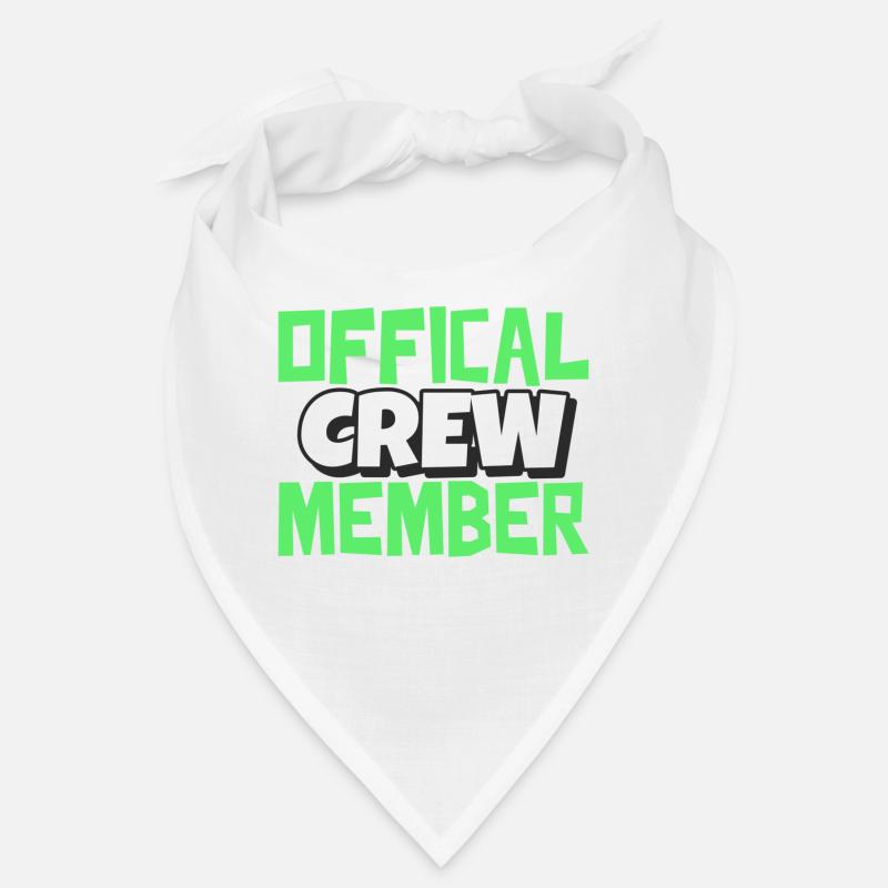 Conception officielle des membres d'équipage Bandana