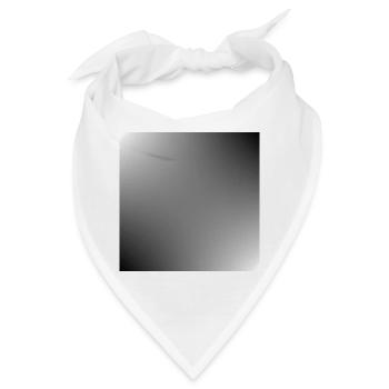 grauer Hintergrund Textur Vorlage personalisieren - Bandana - Weiß - Vorne