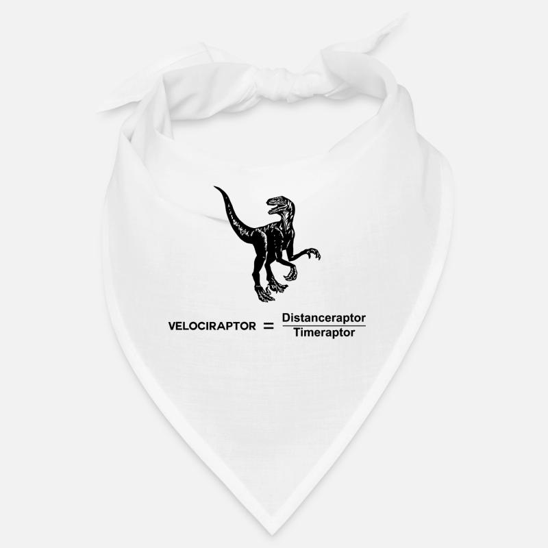 Velociraptor drôle de science Graphique Bandana